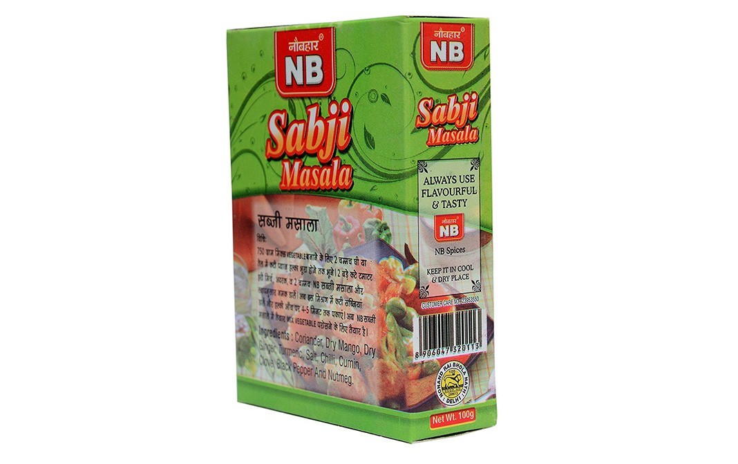 Nau Bahar Sabji Masala    Box  100 grams